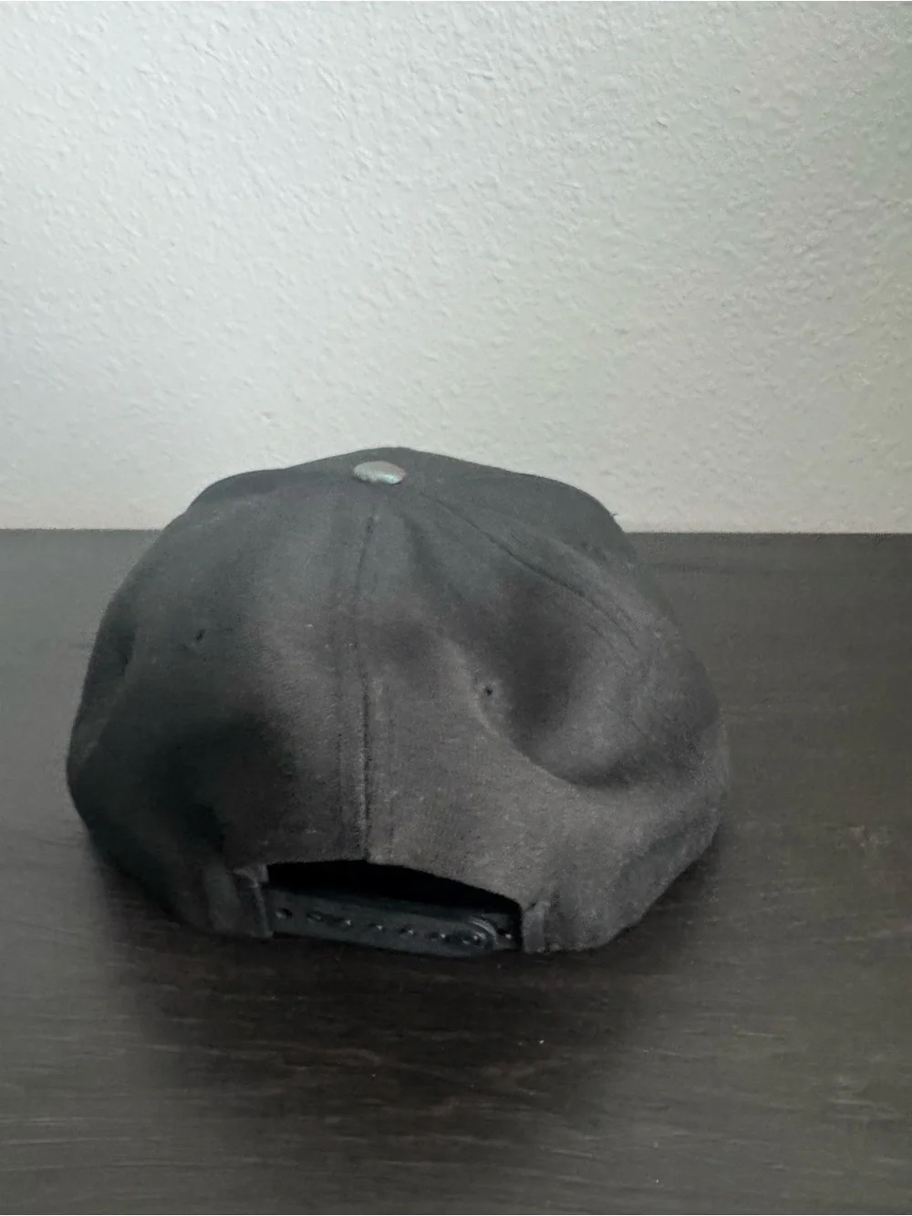 New Era Black & Olive Green Raiders Embroidered SnapBack